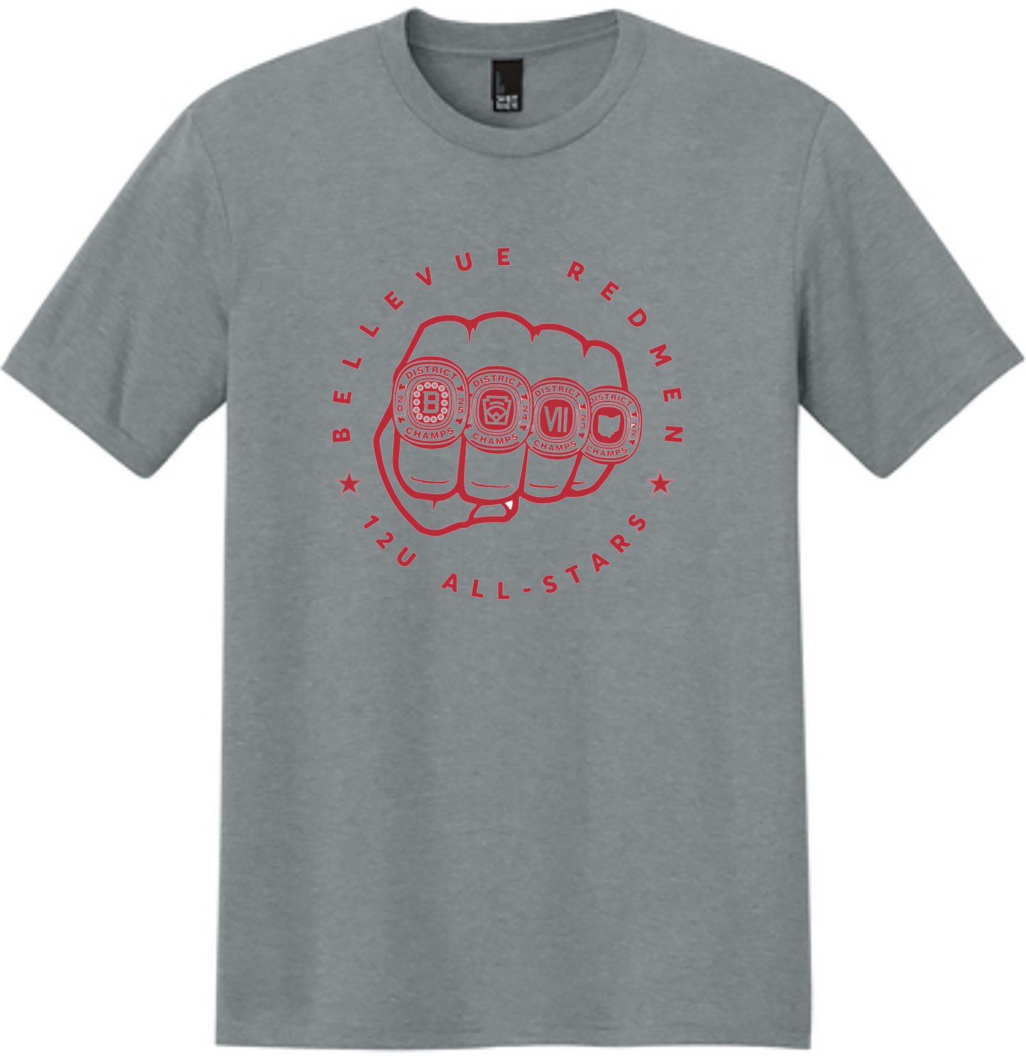 Little League - 2025 12U District Champions - District ® Perfect Tri ® Tee - DM130
