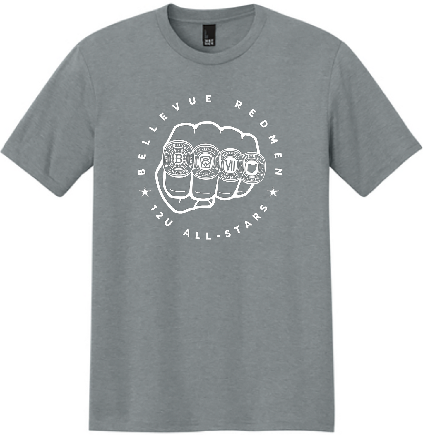 Little League - 2025 12U District Champions - District ® Perfect Tri ® Tee - DM130