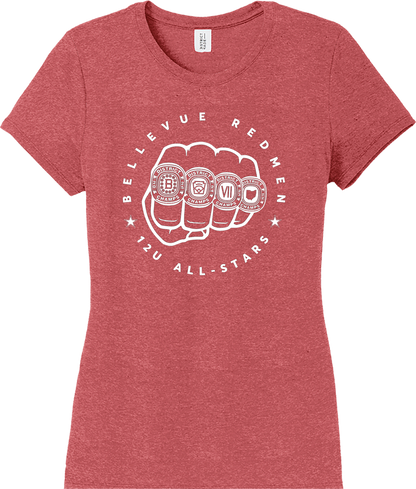 Little League - 2025 12U District Champions - District ® Women’s Perfect Tri ® Tee - DM130L