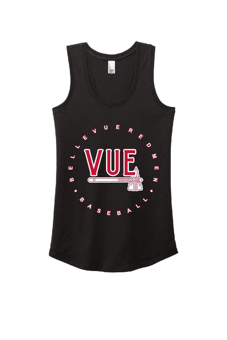 District® Vue Black Women's Perfect Tri® Racerback Tank DM138L