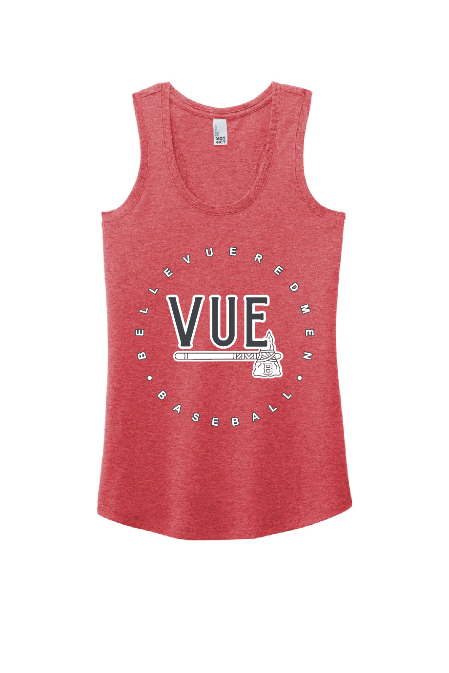 District® Vue Red Women's Perfect Tri® Racerback Tank DM138L