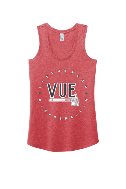 District® Vue Red Women's Perfect Tri® Racerback Tank DM138L