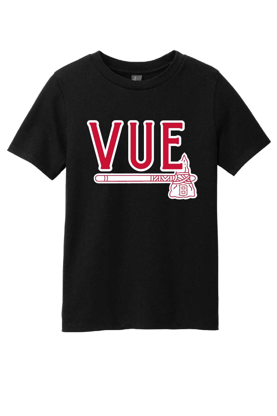 District® Vue Black Youth Perfect Blend® CVC Tee DT108Y