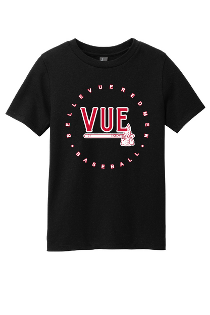 District® Vue Black Youth Perfect Blend® CVC Tee DT108Y