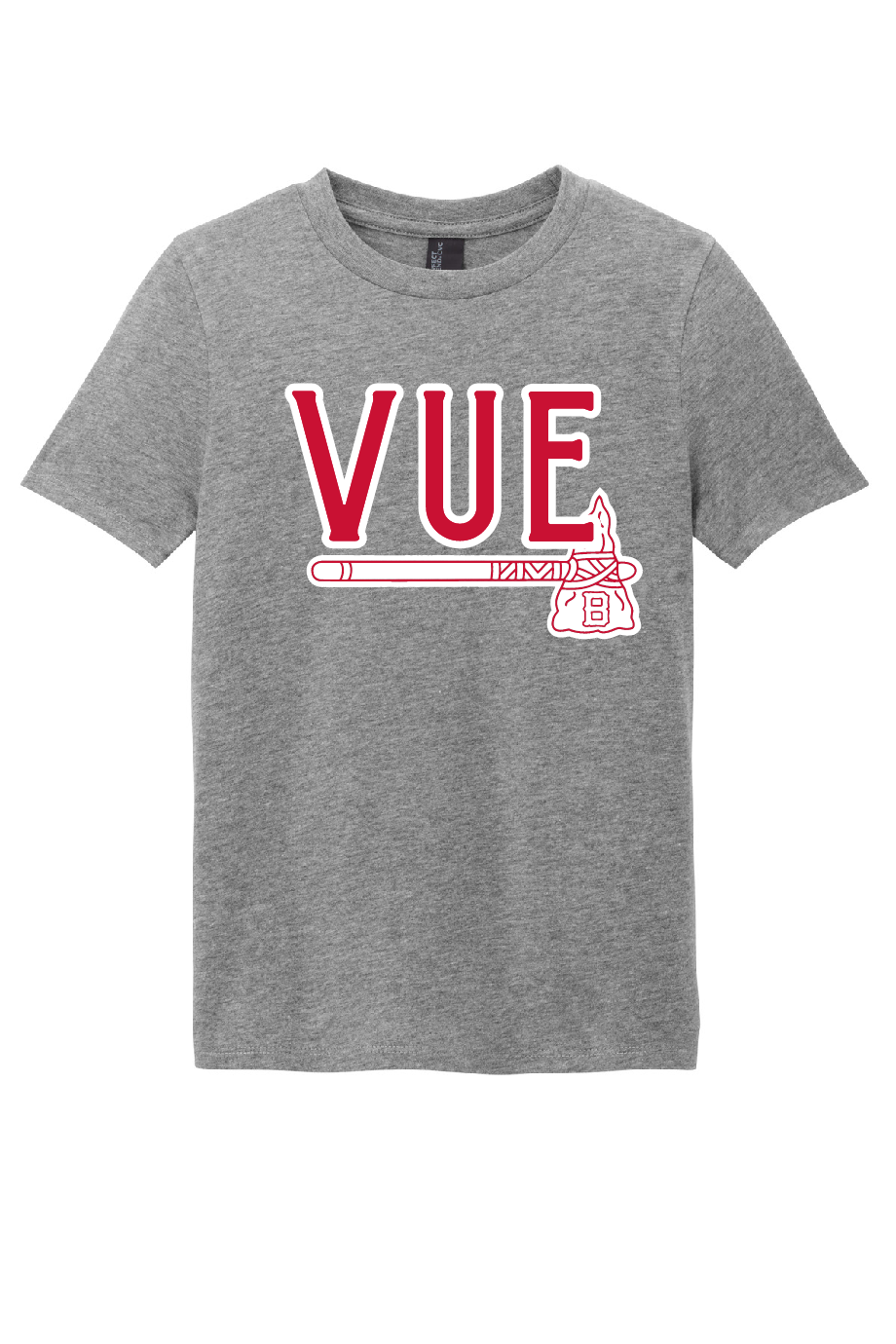 District® Vue Grey Frost Youth Perfect Blend® CVC Tee DT108Y