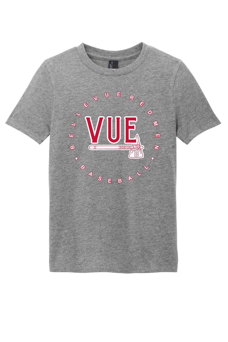 District® Vue Grey Frost Youth Perfect Blend® CVC Tee DT108Y