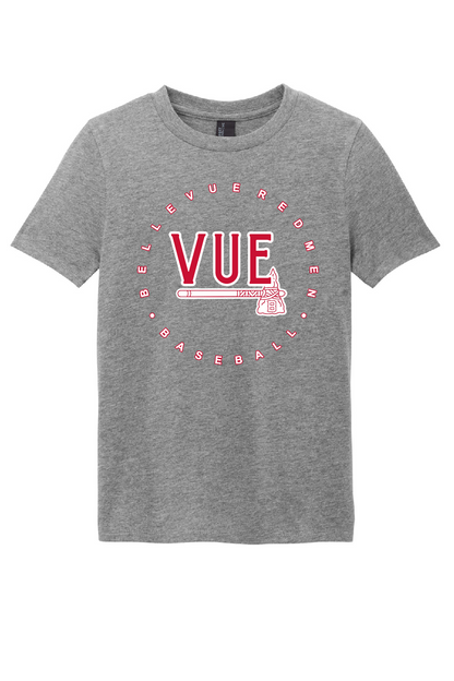 District® Vue Grey Frost Youth Perfect Blend® CVC Tee DT108Y