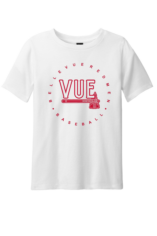 District® Vue White Youth Perfect Blend® CVC Tee DT108Y