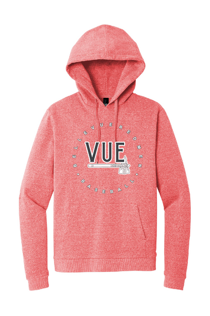 District® Vue Red Perfect Tri® Fleece Pullover Hoodie DT1300