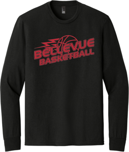 Bellevue Basketball Lightning - District® Youth Perfect Tri® Long Sleeve Tee - DT132Y