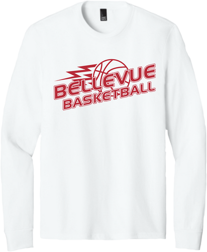 Bellevue Basketball Lightning - District® Youth Perfect Tri® Long Sleeve Tee - DT132Y