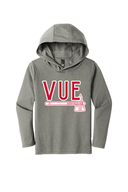 District® Vue Grey Frost Youth Perfect Tri ® Long Sleeve Hoodie DT139Y