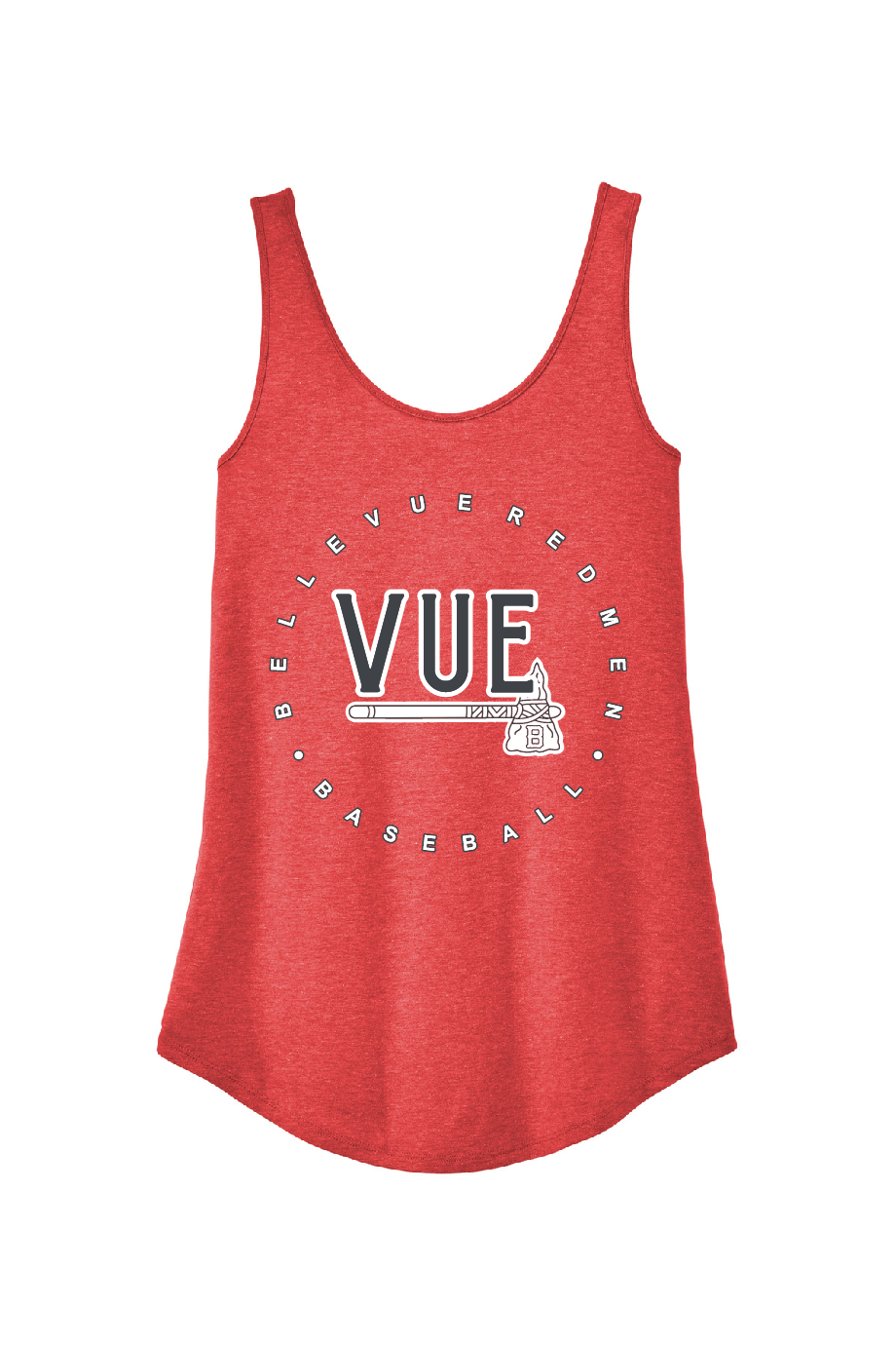 District® Vue Red Women's Perfect Tri® Relaxed Tank DT151