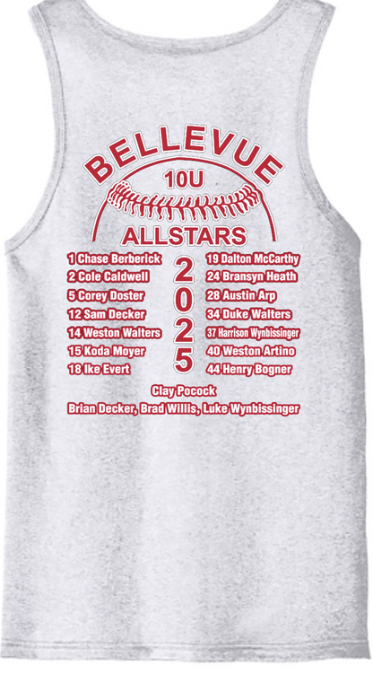 Little League - 2025 10U District Champions - Men's District Concert Tank - DT5300