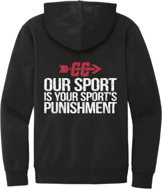 Bellevue Cross Country - District® V.I.T.™ Fleece Hoodie - T6100Y/DT6100