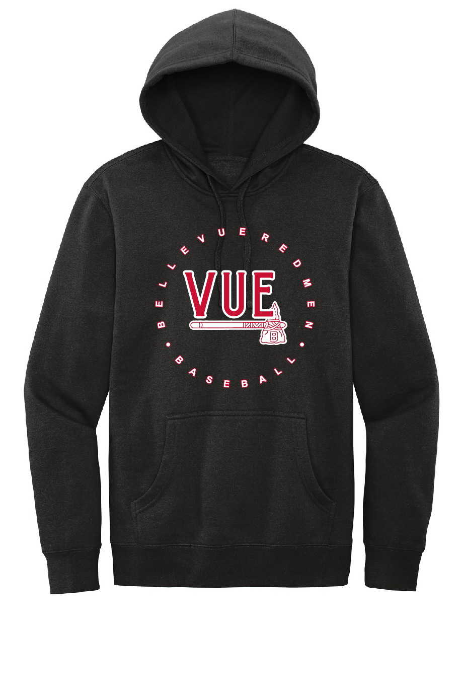 District® Vue Black V.I.T.™ Fleece Hoodie DT6100