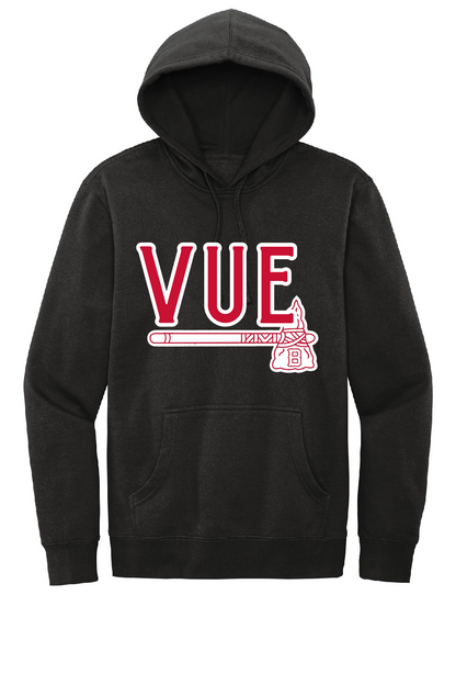 District® Vue Black Youth V.I.T.™ Fleece Hoodie DT6100Y