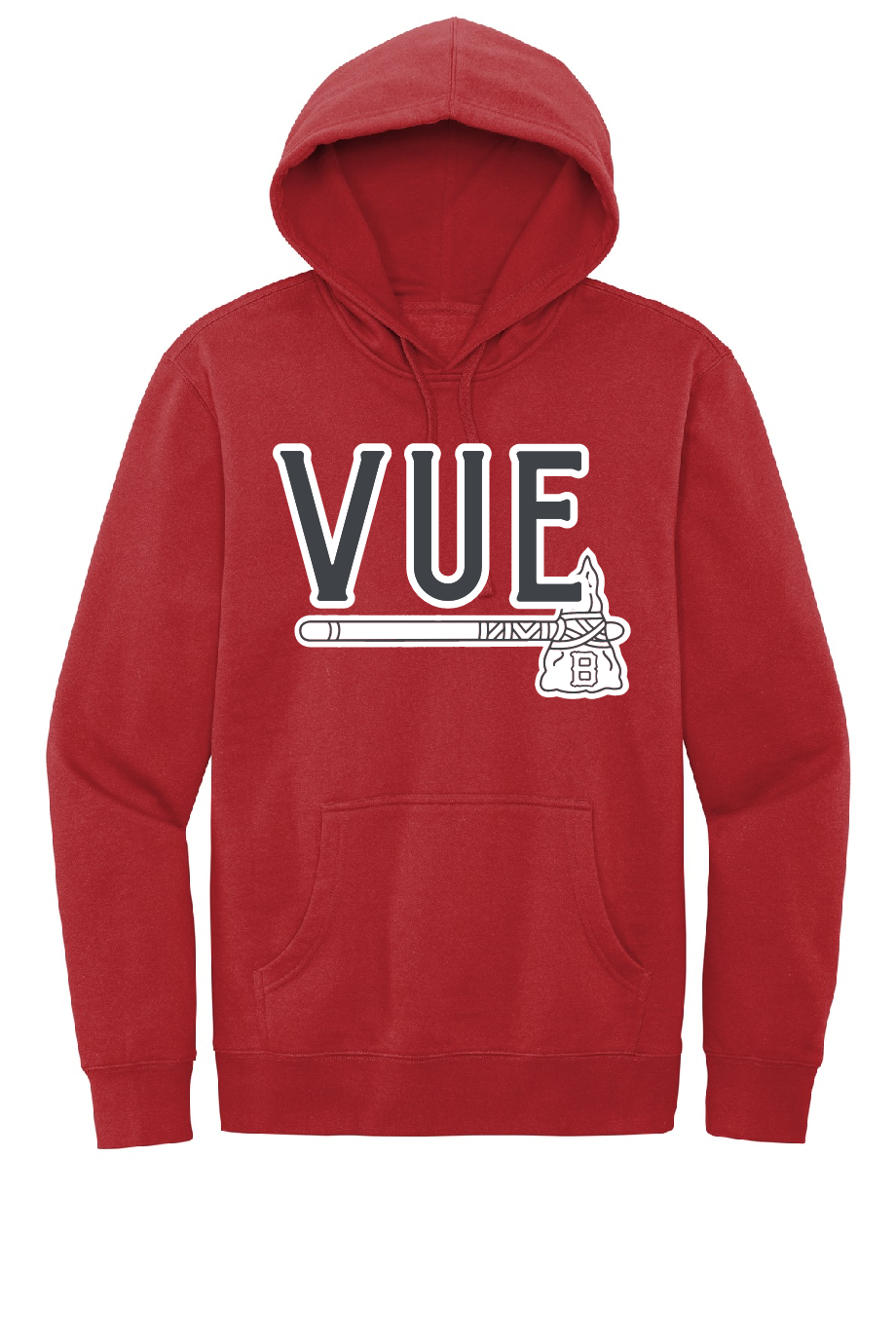 District® Vue Red V.I.T.™ Fleece Hoodie DT6100