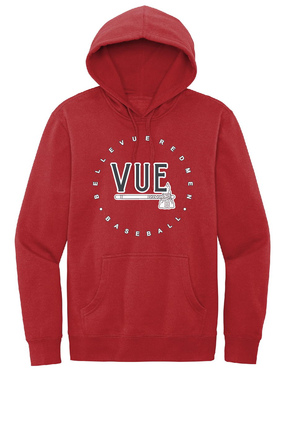 District® Vue Red V.I.T.™ Fleece Hoodie DT6100