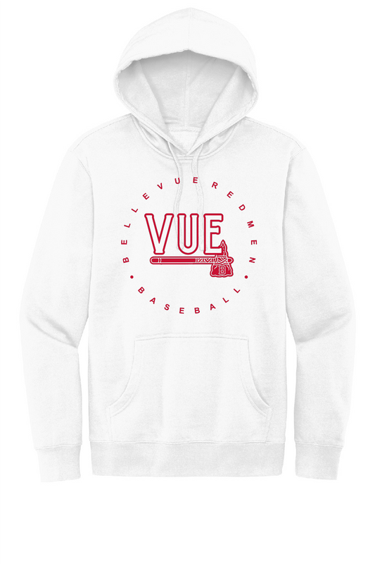 District® Vue White V.I.T.™ Fleece Hoodie DT6100