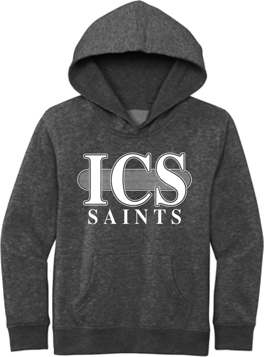 ICS Hoodie - ICS Saints - District® Youth V.I.T.™ Fleece Hoodie - DT6100Y