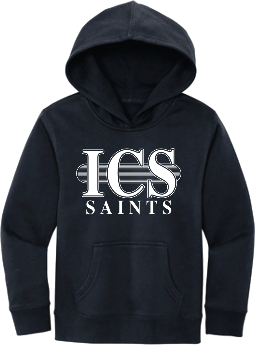 ICS Hoodie - ICS Saints - District® Youth V.I.T.™ Fleece Hoodie - DT6100Y