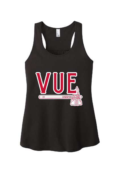 District® Vue Black Women's V.I.T.™ Racerback Tank DT6302