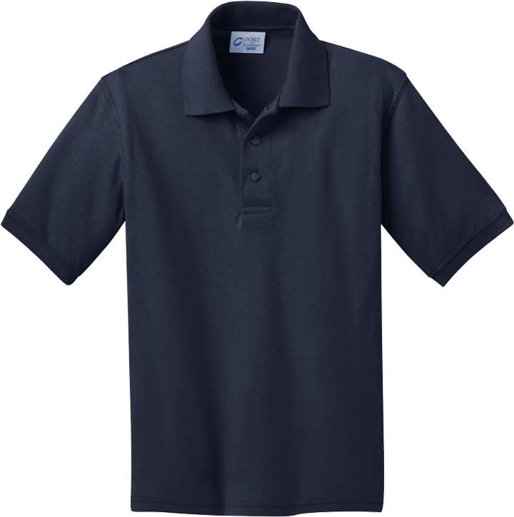 ICS Uniform Boys Short-Sleeved Polo - Port & Company® Youth Core Blend Jersey Knit Polo - KP55Y