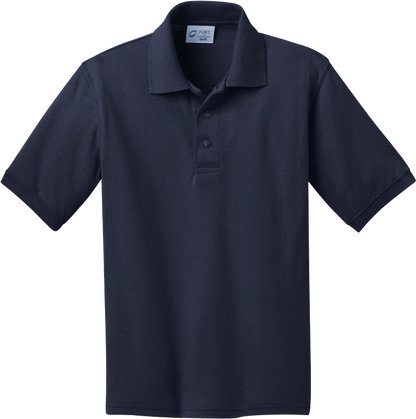 ICS Uniform Boys Short-Sleeved Polo - Port & Company® Youth Core Blend Jersey Knit Polo - KP55Y