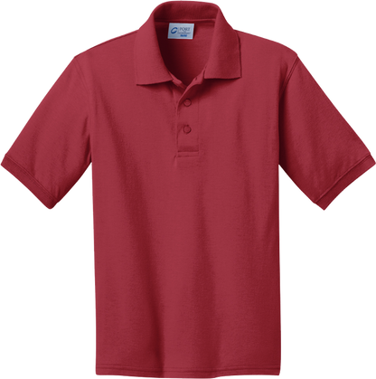 ICS Uniform Boys Short-Sleeved Polo - Port & Company® Youth Core Blend Jersey Knit Polo - KP55Y