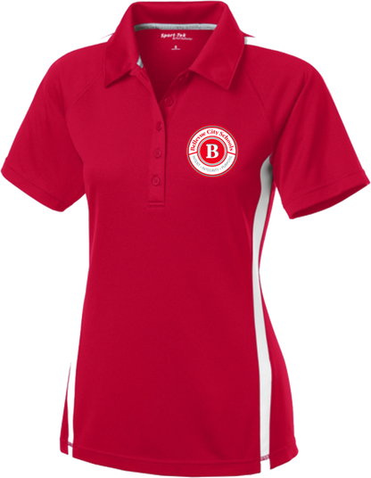 BHS Maintenance - Women's Sport-Tek® PosiCharge® Micro-Mesh Colorblock Polo - LST685