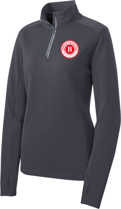 BHS Maintenance - Sport-Tek® Women's Sport-Wick® Textured 1/4-Zip Pullover - LST860