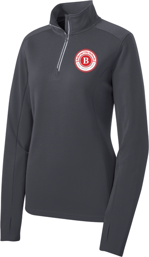 BHS Maintenance - Sport-Tek® Women's Sport-Wick® Textured 1/4-Zip Pullover - LST860