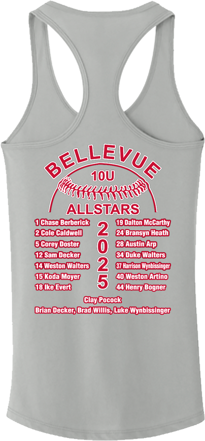 Little League - 2025 10U District Champions - Next Level Women's Ideal Racerback Tank - NL1533