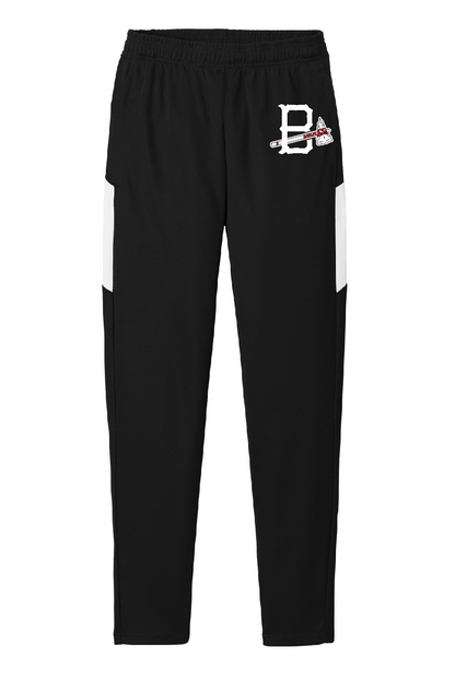 Sport-Tek® Vue Youth Black Travel Pant YPST800