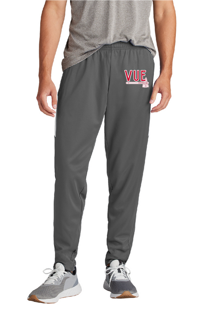 Sport-Tek® Vue Men's Grey & White Travel Pant PST800