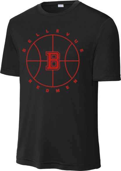 Bellevue Redmen B Ball (red) - Sport-Tek® PosiCharge® Competitor™ Tee - ST350 / YST350