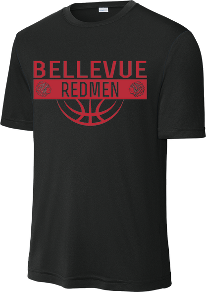 Bellevue Redmen Ball (red) - Sport-Tek® PosiCharge® Competitor™ Tee - ST350 / YST350