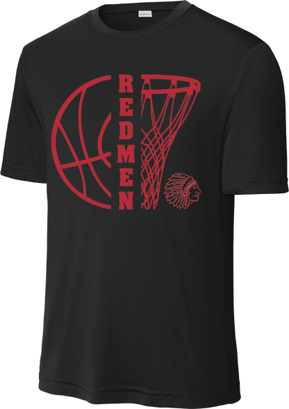 Bellevue Redmen Hoops Split - Sport-Tek® PosiCharge® Competitor™ Tee - ST350 / YST350