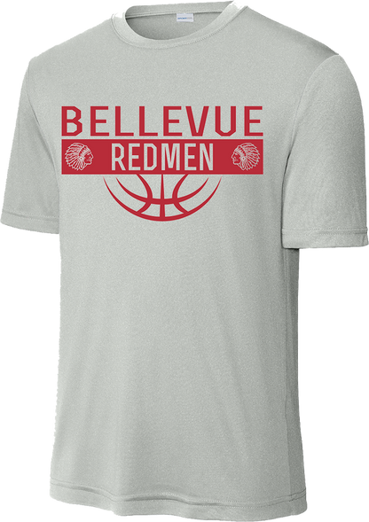 Bellevue Redmen Ball (red) - Sport-Tek® PosiCharge® Competitor™ Tee - ST350 / YST350