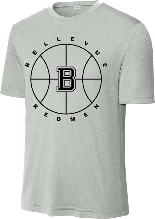 Bellevue Redmen B Ball (black) - Sport-Tek® PosiCharge® Competitor™ Tee - ST350 / YST350