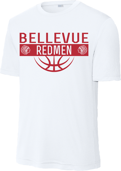 Bellevue Redmen Ball (red) - Sport-Tek® PosiCharge® Competitor™ Tee - ST350 / YST350