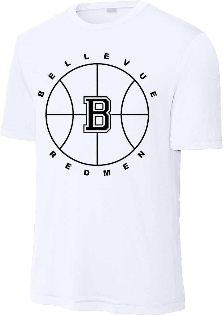 Bellevue Redmen B Ball (black) - Sport-Tek® PosiCharge® Competitor™ Tee - ST350 / YST350