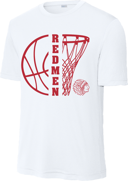 Bellevue Redmen Hoops Split - Sport-Tek® PosiCharge® Competitor™ Tee - ST350 / YST350