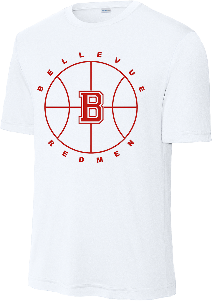 Bellevue Redmen B Ball (red) - Sport-Tek® PosiCharge® Competitor™ Tee - ST350 / YST350