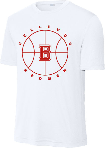 Bellevue Redmen B Ball (red) - Sport-Tek® PosiCharge® Competitor™ Tee - ST350 / YST350