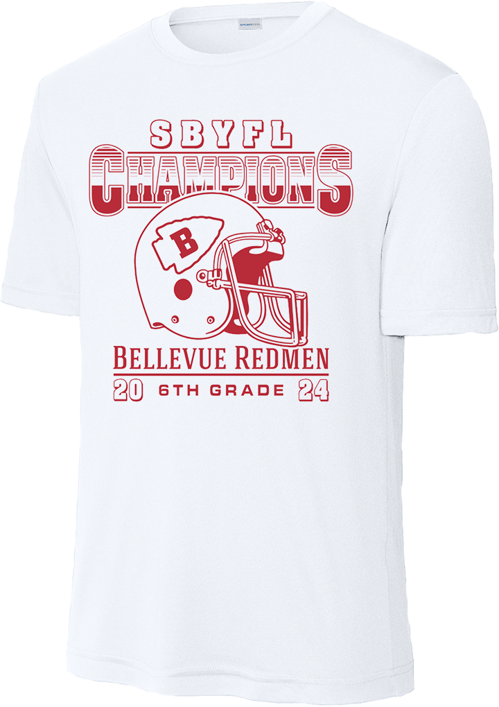 Sandusky Bay Youth Football League - 2024 Champions - Sport-Tek® PosiCharge® Competitor™ Tee - ST350 / YST350