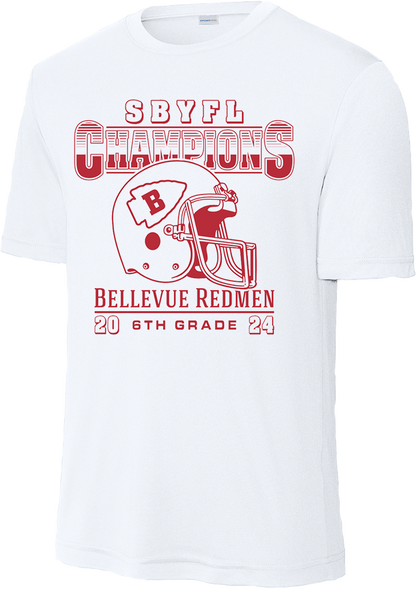 Sandusky Bay Youth Football League - 2024 Champions - Sport-Tek® PosiCharge® Competitor™ Tee - ST350 / YST350