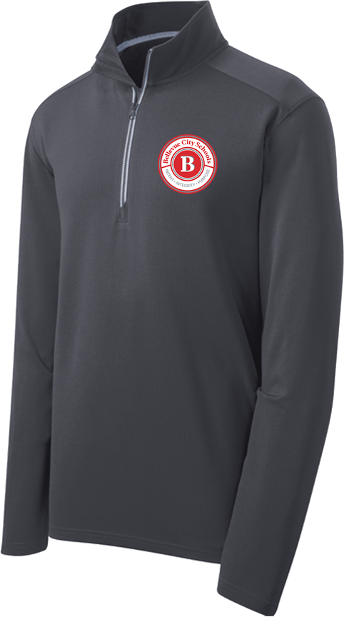 BHS Maintenance - Men's Sport-Tek® Sport-Wick® Textured 1/4-Zip Pullover - ST860