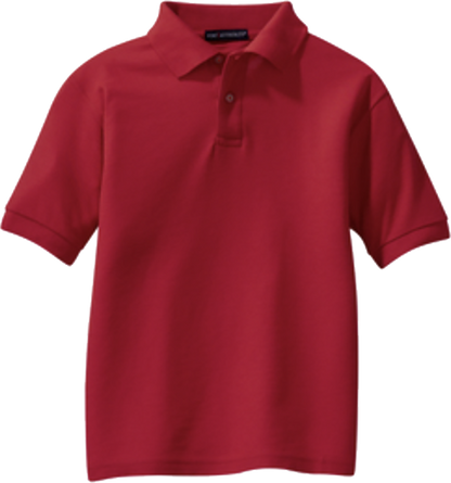 ICS Uniform Unisex Short-Sleeved Polo - Port Authority® Youth Silk Touch™ Polo - Y500